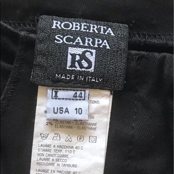 New ROBERTA SCARPA Stretch SKIRT s44 US 8/10 ITALY - Picture 3 of 12